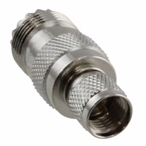 RF Adapter UHF Mini (MPL) Plug to UHF Socket SO239
