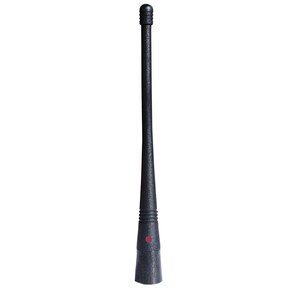 RFI UHF 1/4 Wave Whip (450-470 MHz) Black - Red Dot